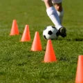 International Sports™ Soccer Training cones Football Cones, Roadblock Cones 9 pcs