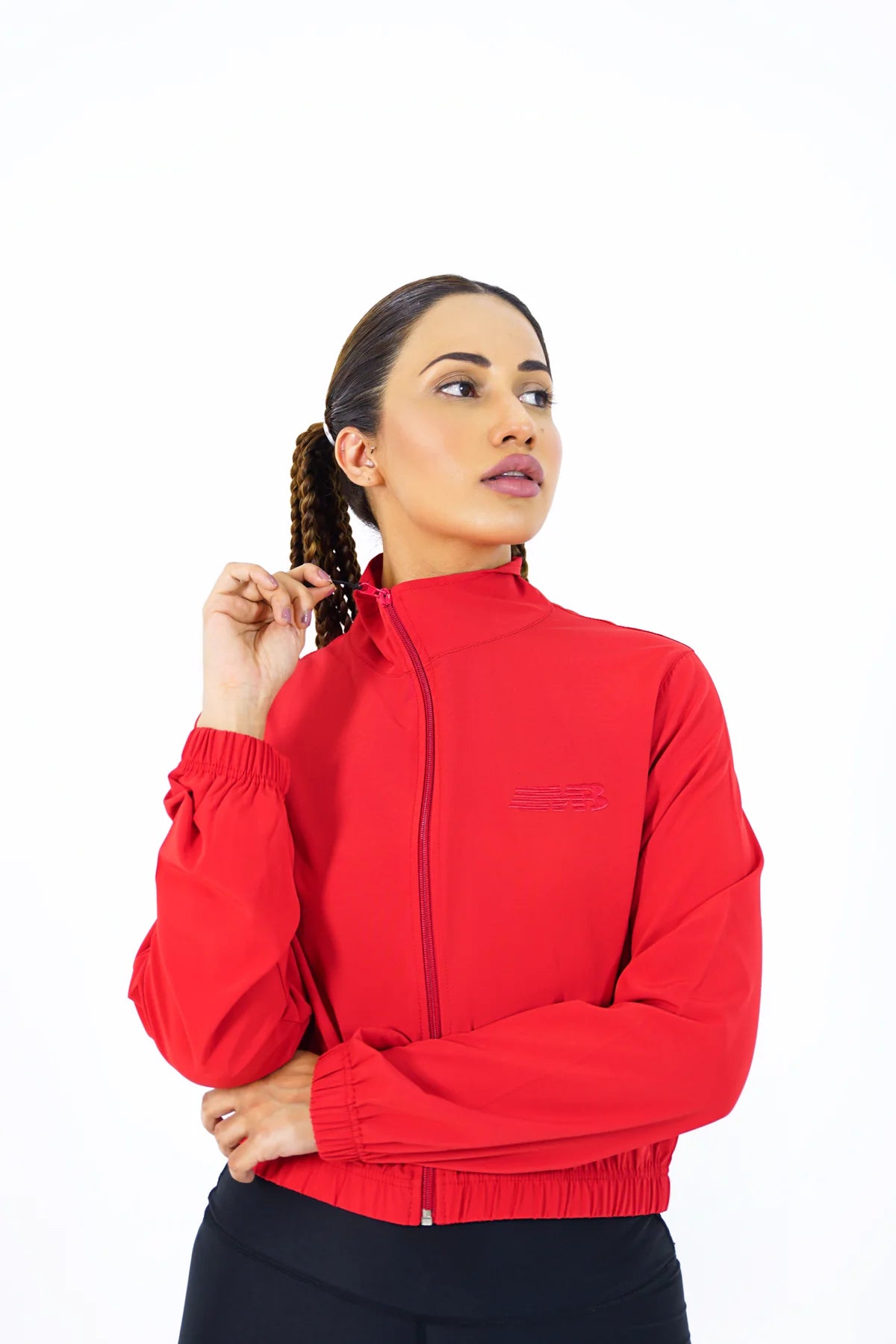 International Sports™ Cropped Zipper