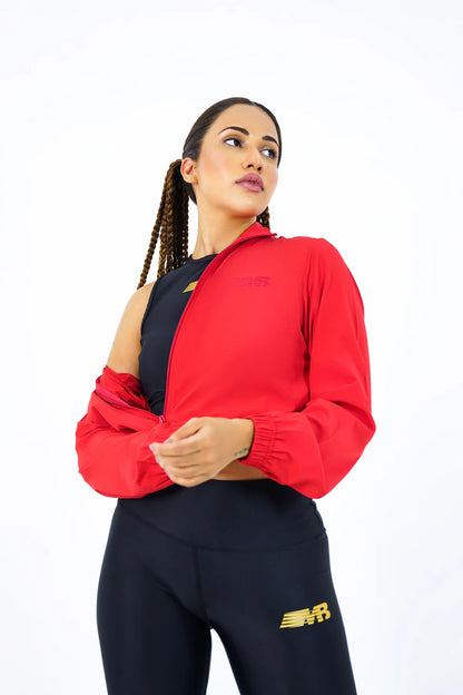 International Sports™ Cropped Zipper