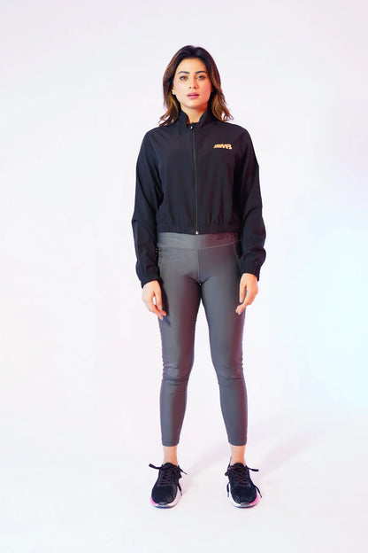 International Sports™ Cropped Zipper